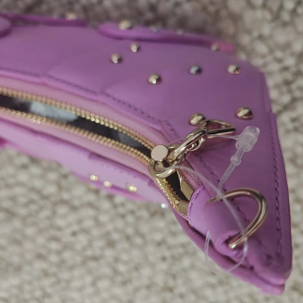 NWT Kate Spade Pink Dinosaur Clutch